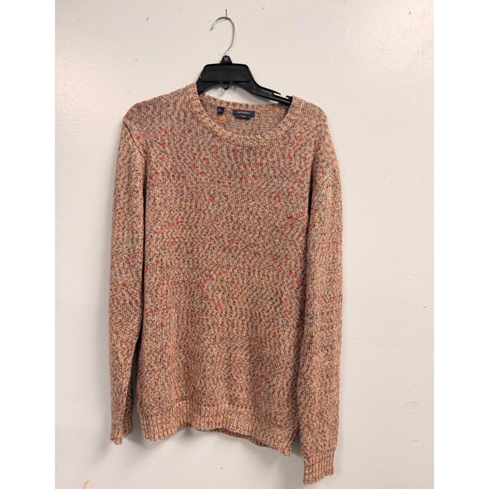 Suitsupply Multicolor Linen Sweater Size L